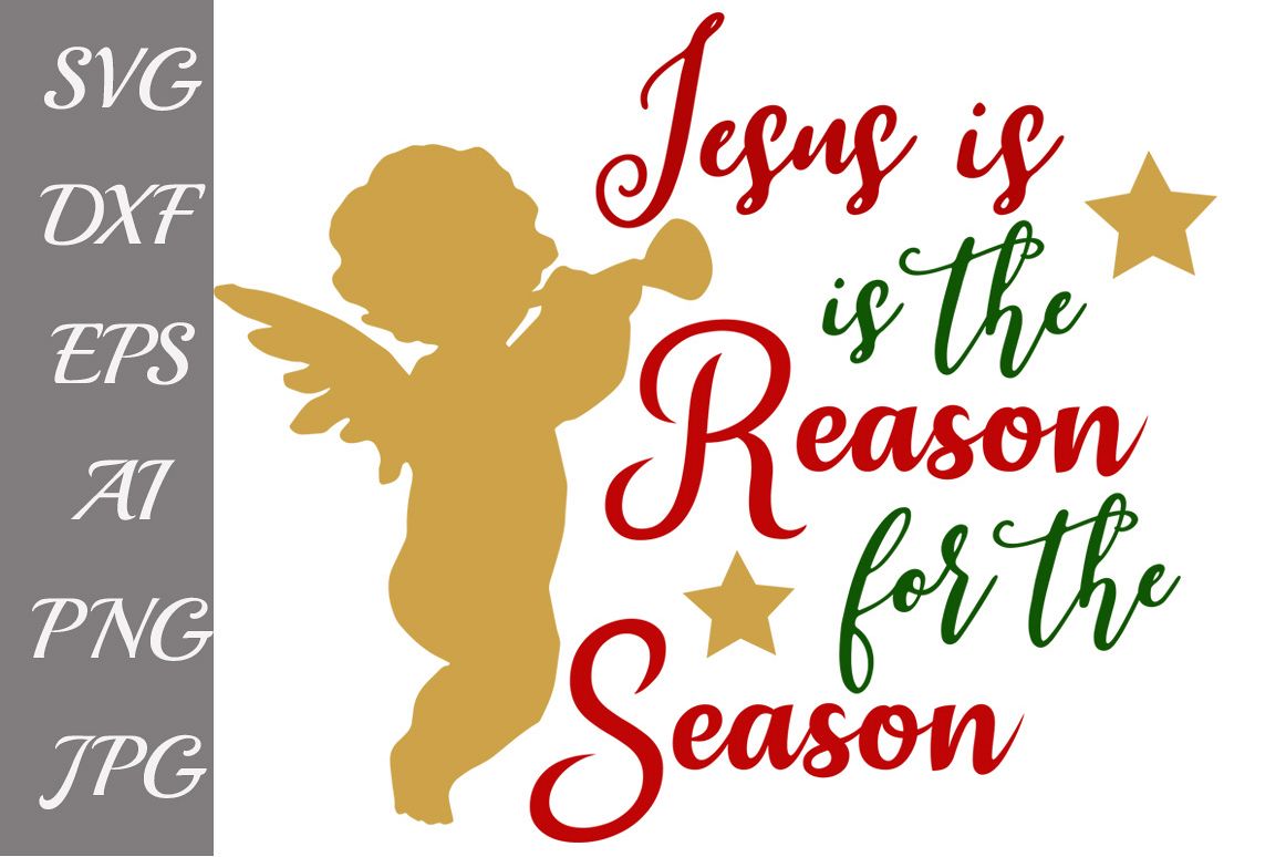 Jesus is the Reason SVG example image 1