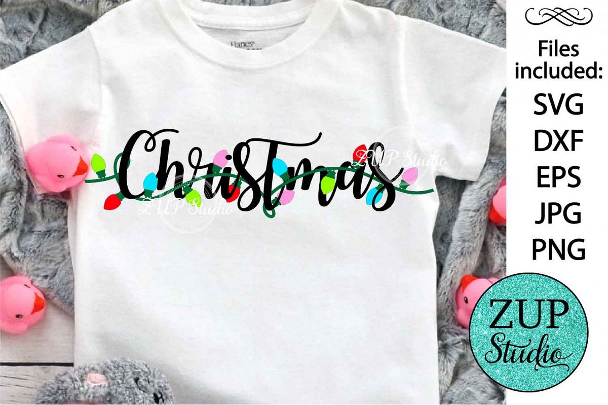 Christmas Word Digital Cutting files file 521 example image 1