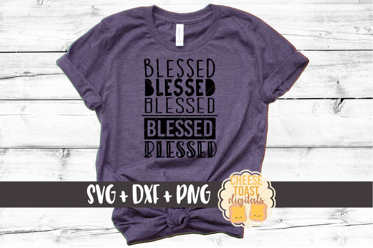 Blessed - Fall SVG File example image 1