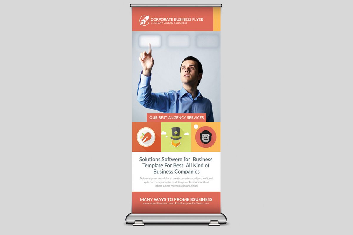 Elegant Business Rollup Banner example image 1