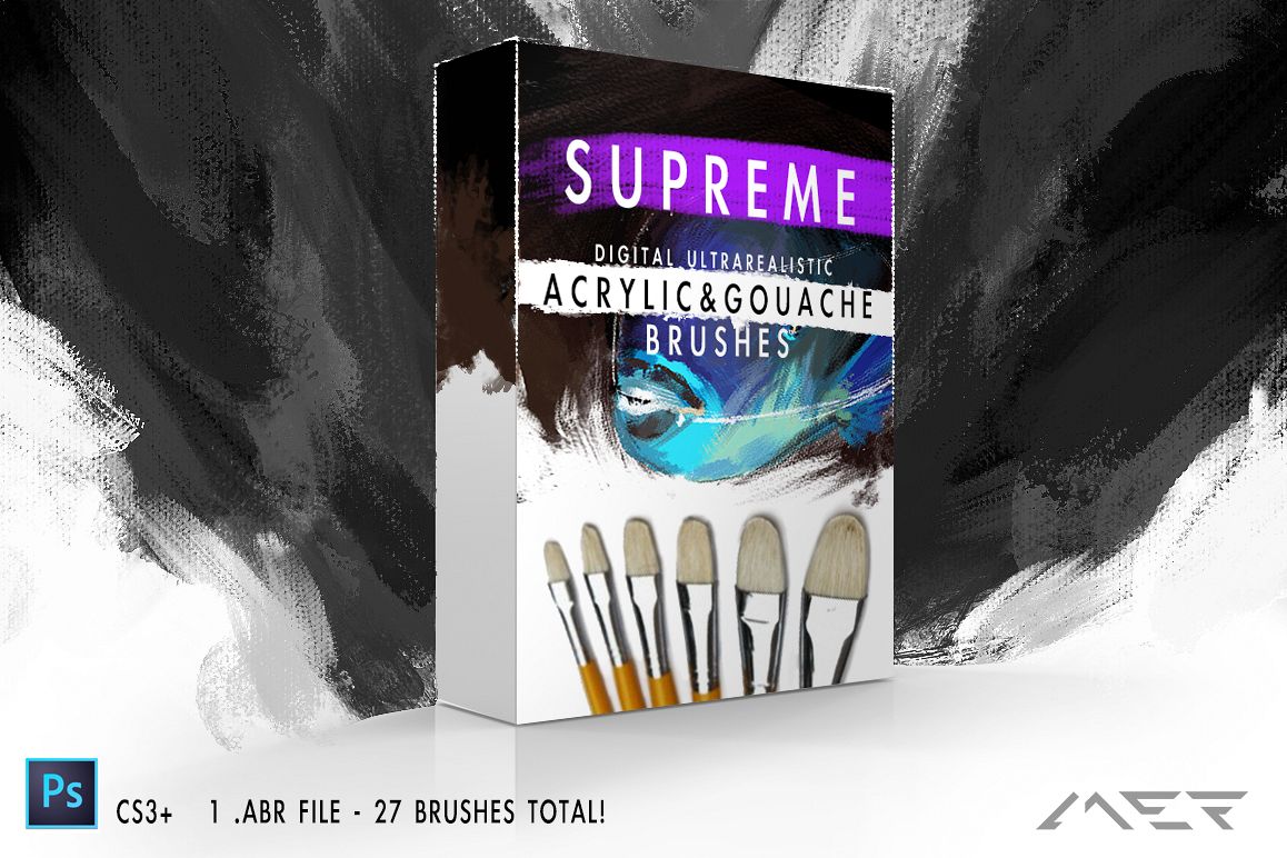Supreme Acrylic & Gouache Brushes example image 1