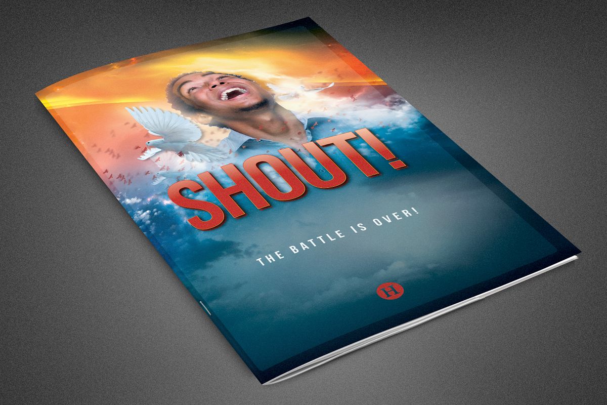 Shout Church Bulletin Template