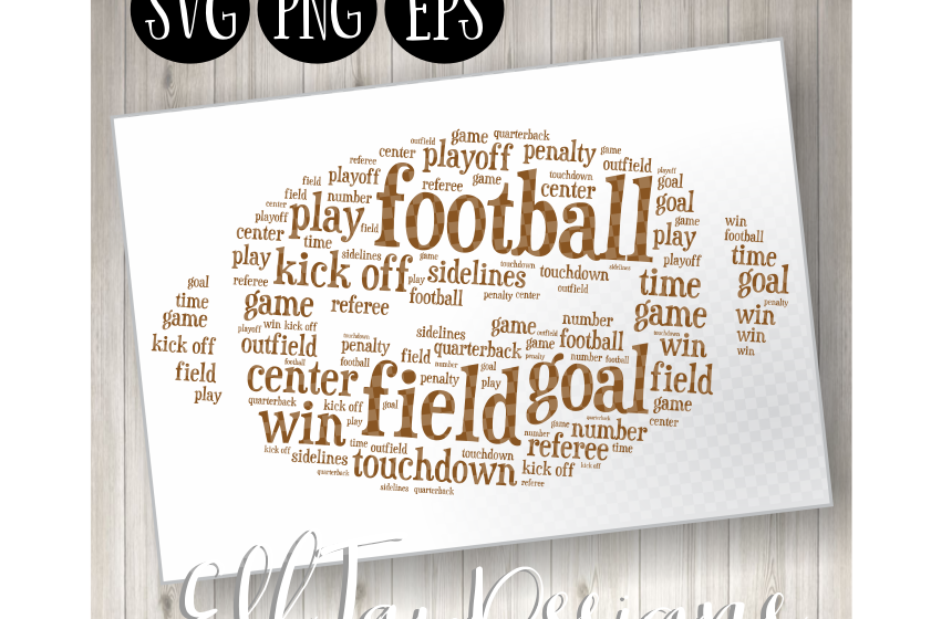 Football Word Art example image 1