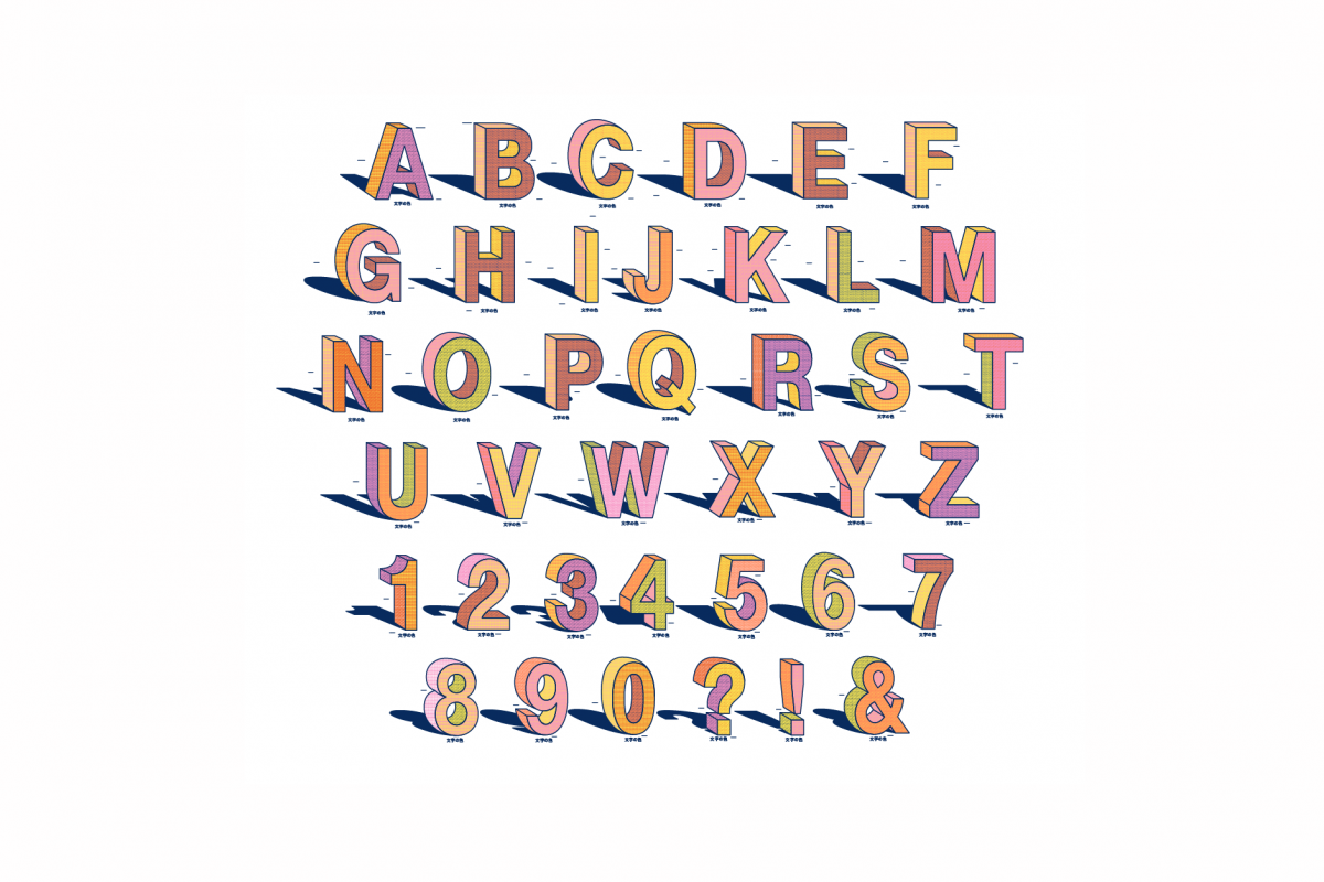 Perspective Font example image 1
