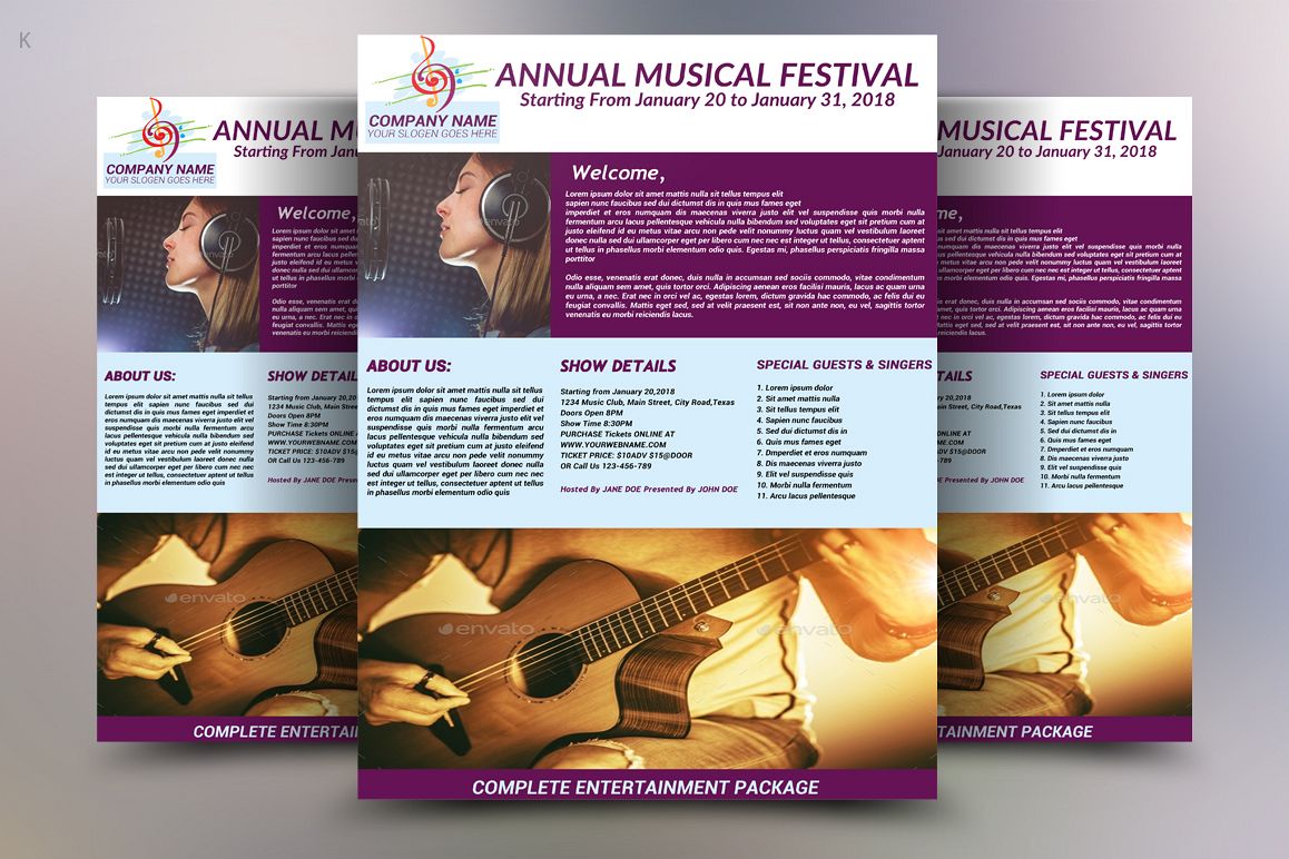 Music Festival Flyer example image 1