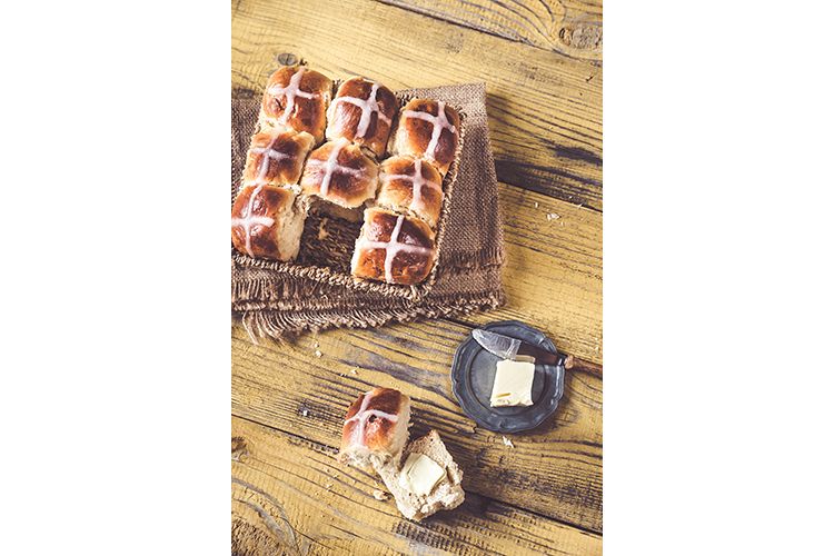 Homemade hot cross buns example image 1