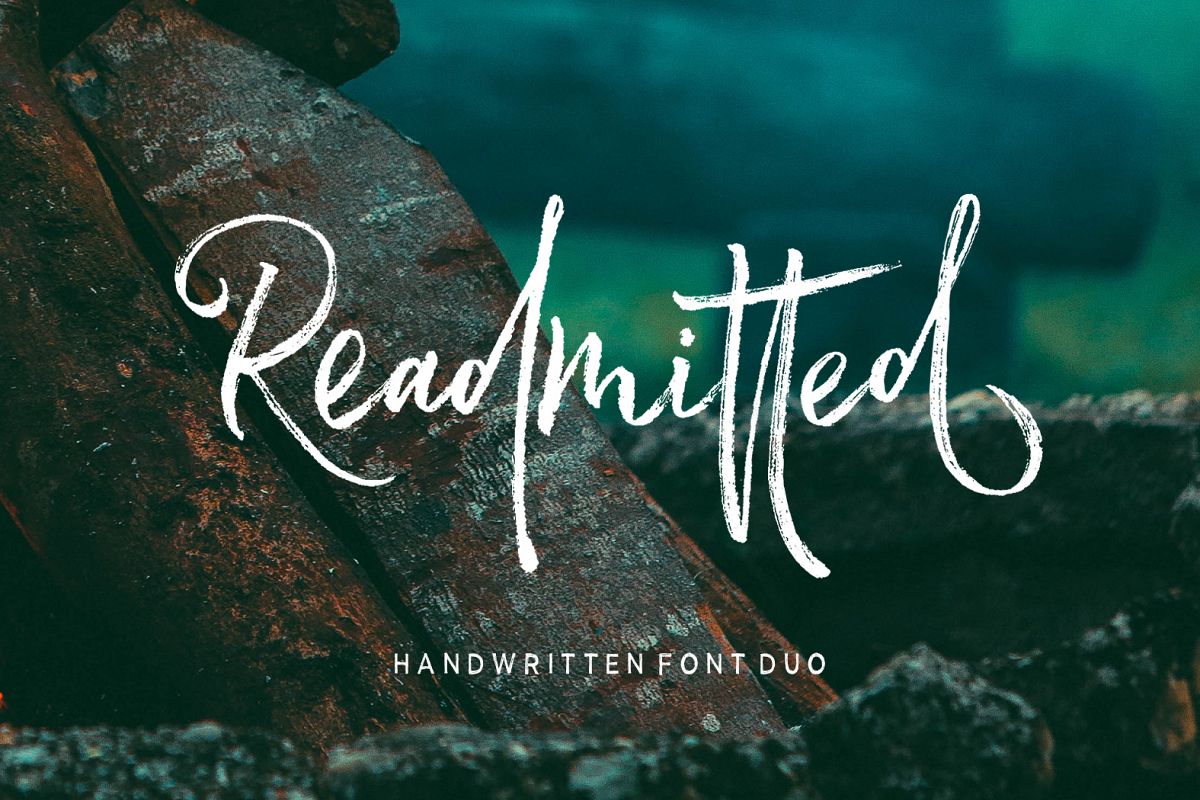 Readmitted Font Duo example image 1