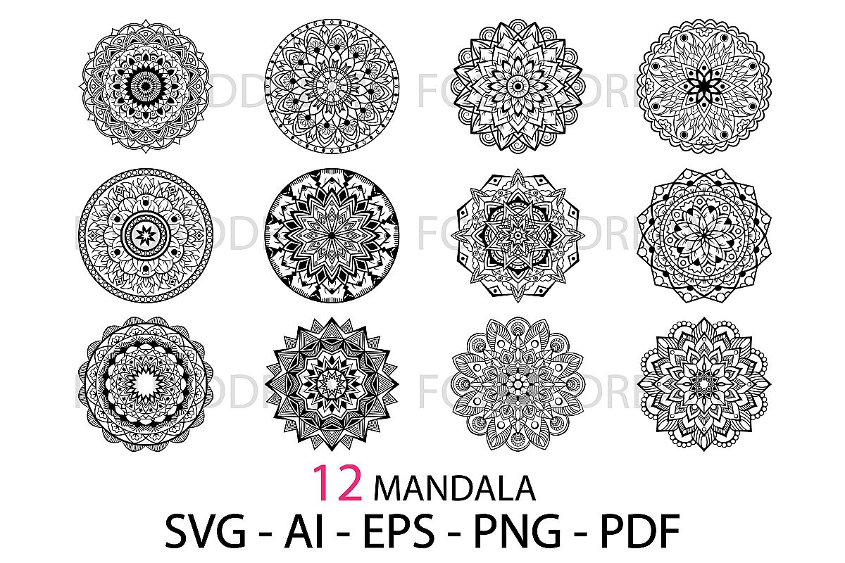 Download 3d Mandala Letters Svg Free Free Photos PSD Mockup Templates