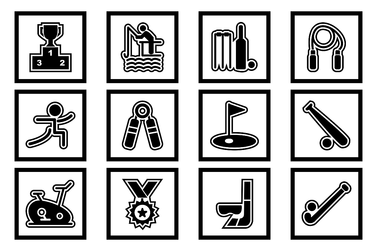 Set Of Sports And Game Icons example image 1