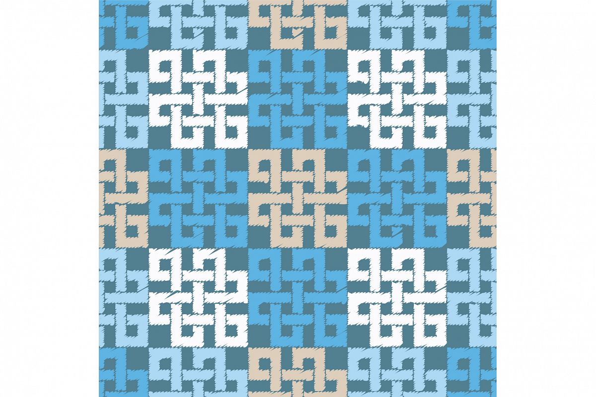 Background seamless celtic pattern. example image 1