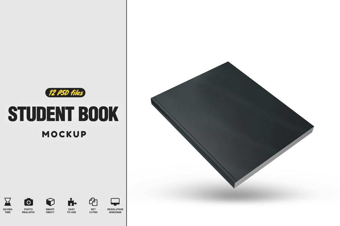 Student Book Mockup example image 1
