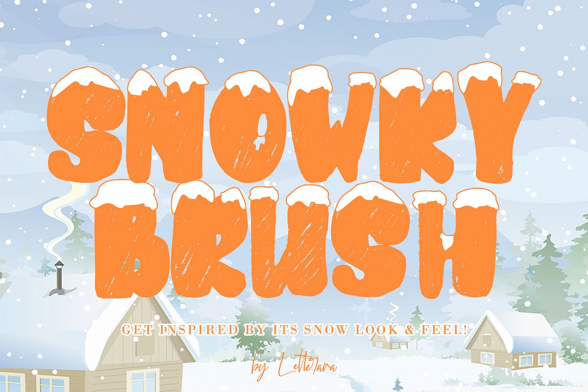 SNOWKY BRUSH example image 1
