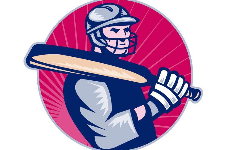 cricket player batsman holding bat example image 1