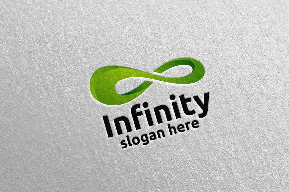 Infinity loop logo Design 3 example image 1