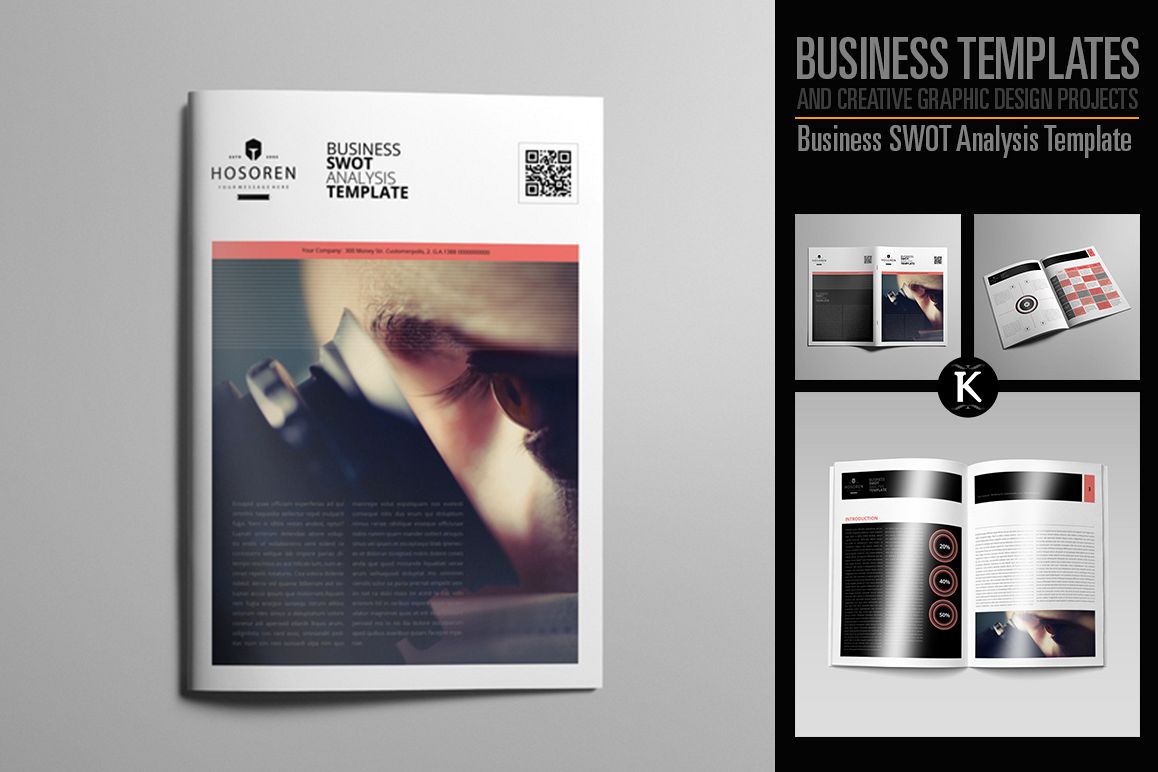 Business SWOT Analysis Template example image 1