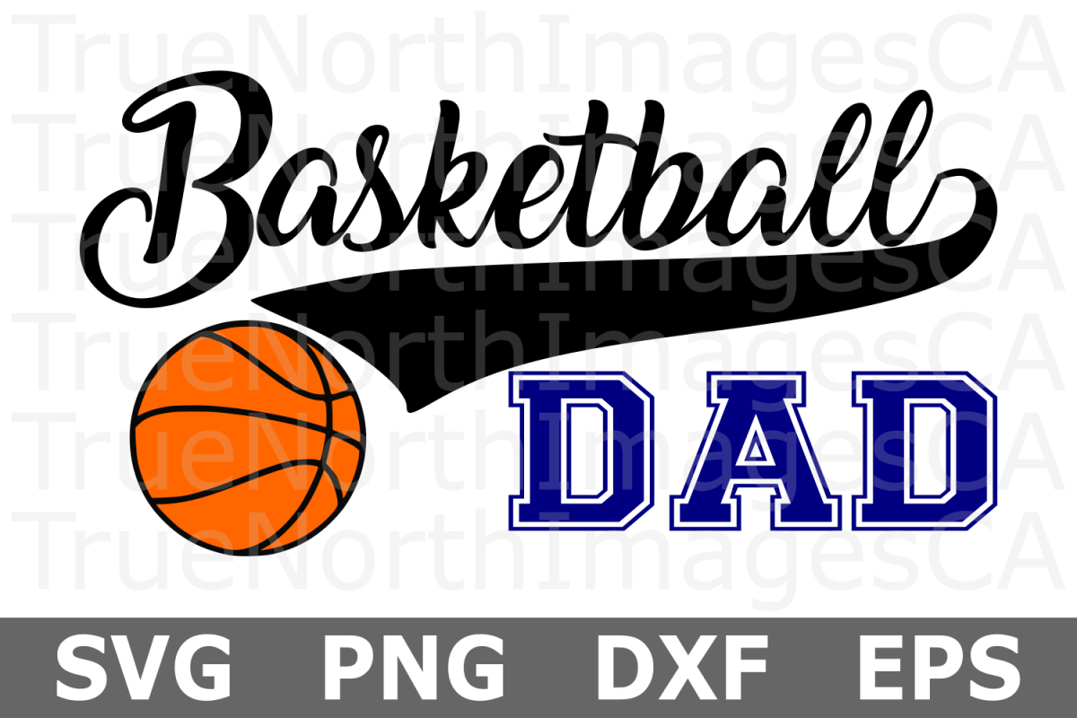 Download Basketball Dad - A Sports SVG Cut File