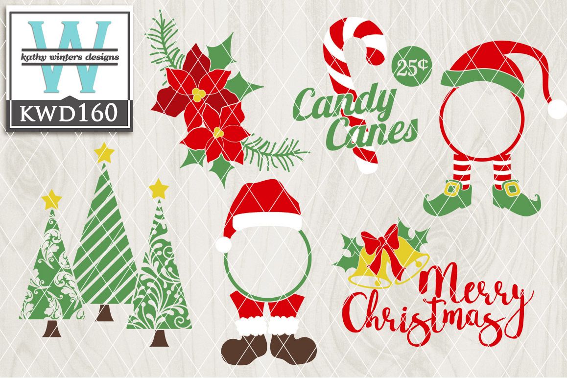 Christmas SVG - Christmas Bundle KWD160 example image 1