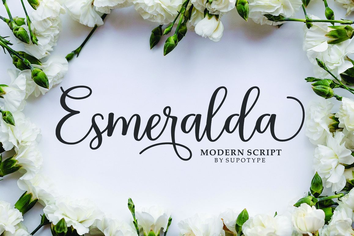 Esmeralda Script example image 1
