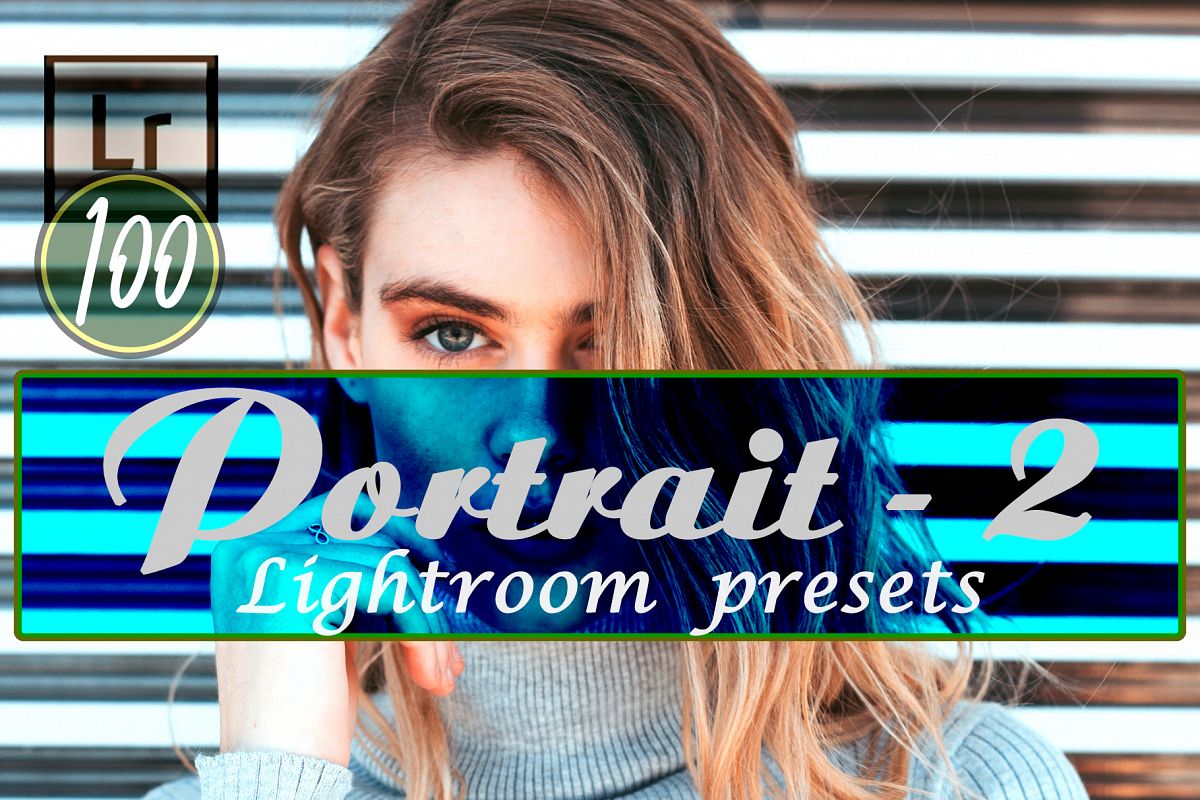 100 Premium Portrait-2 Lightroom Presets example image 1