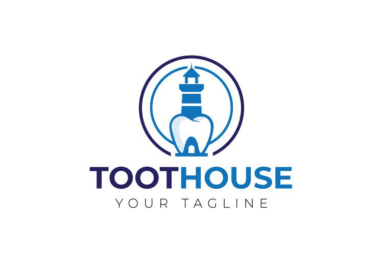 Dental, Tooth Logo Design example image 1