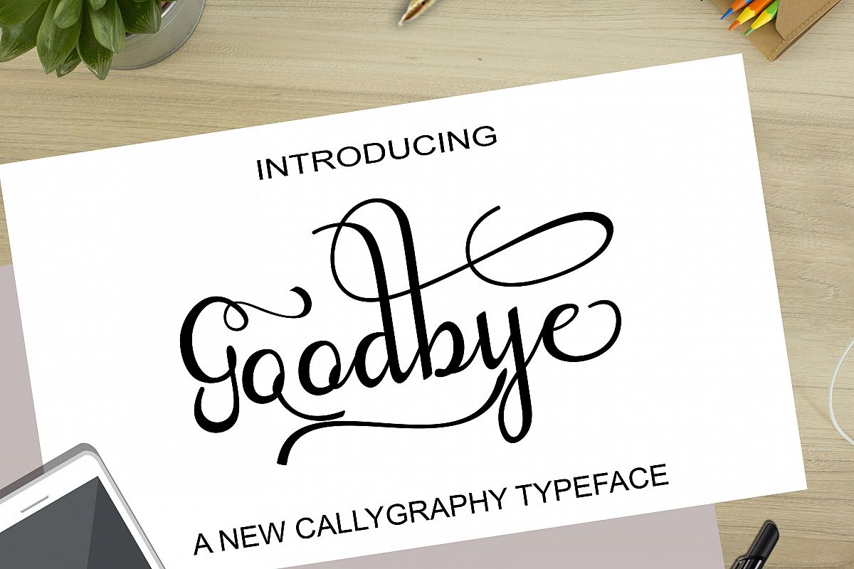 Goodbye example image 1