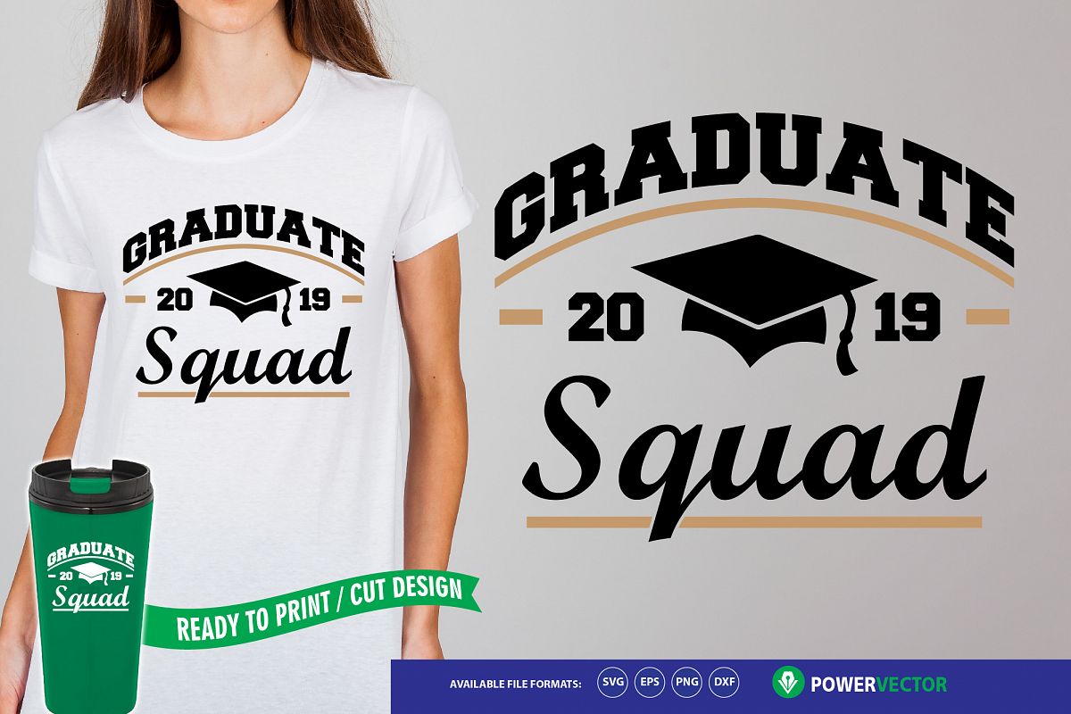Download Graduate Squad - Graduation Svg Design