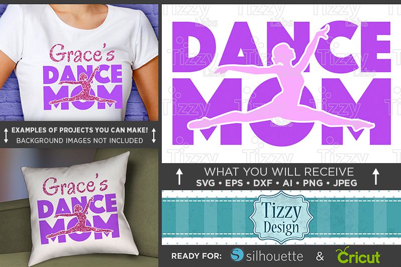 Dance Mom SVG File - Dance Mom Shirt SVG - 1047 example image 1