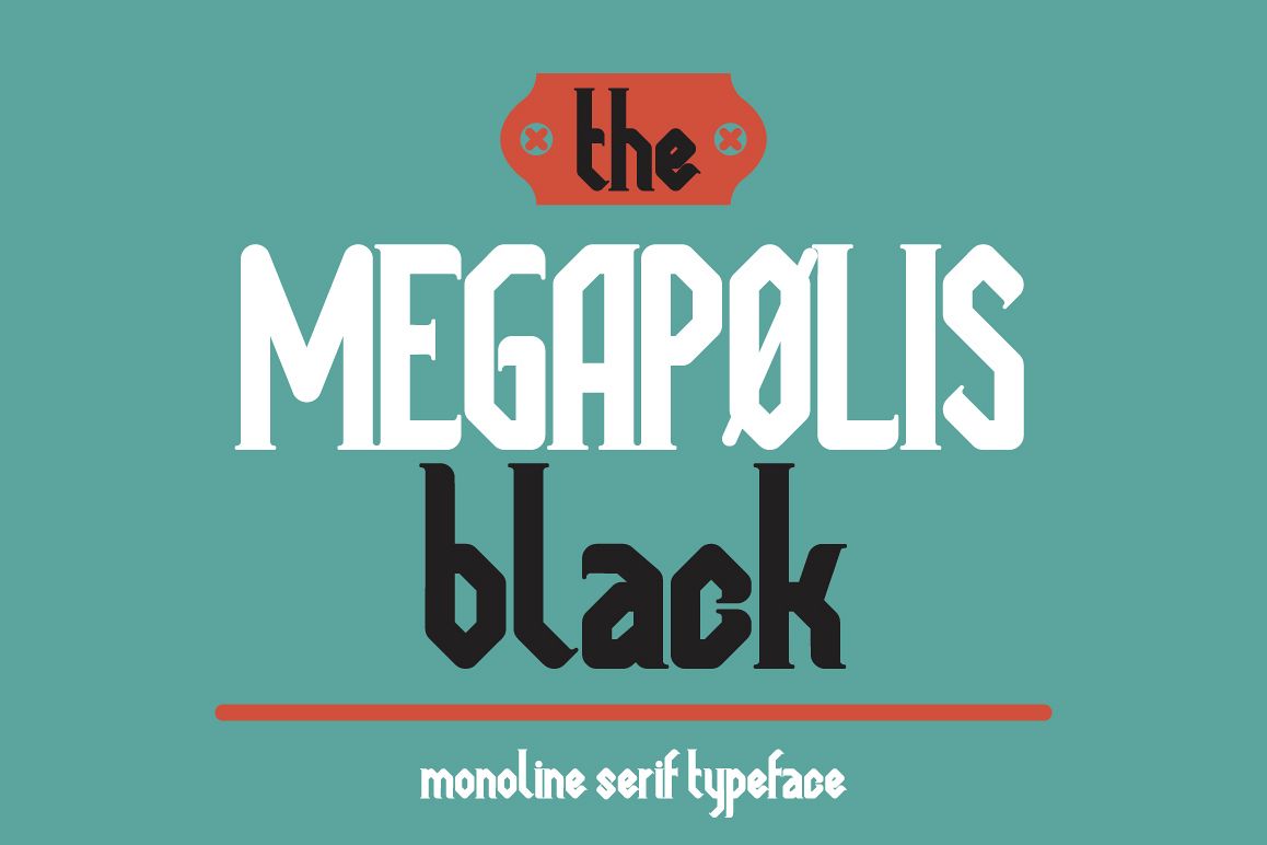 Megapolis black example image 1