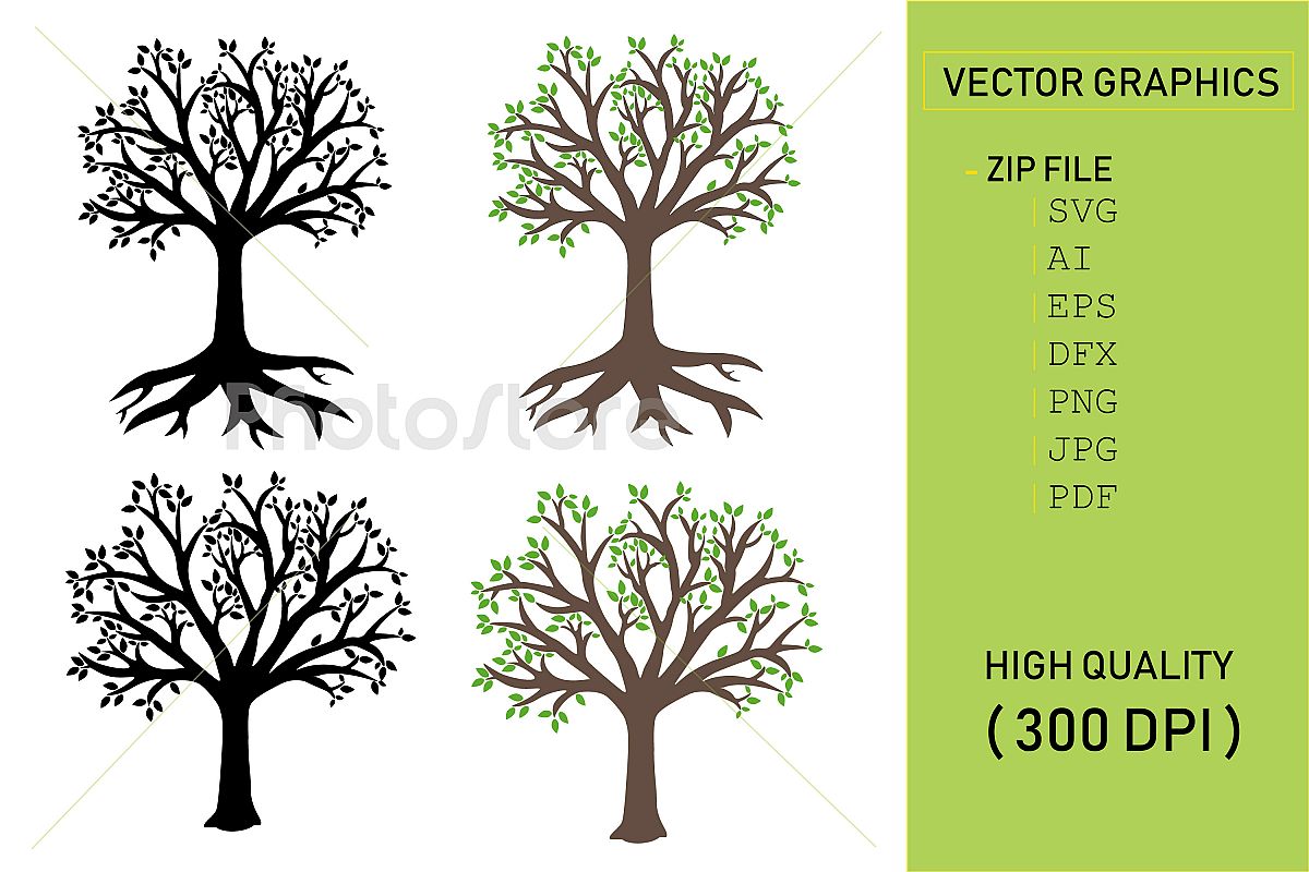 Vector tree example image 1