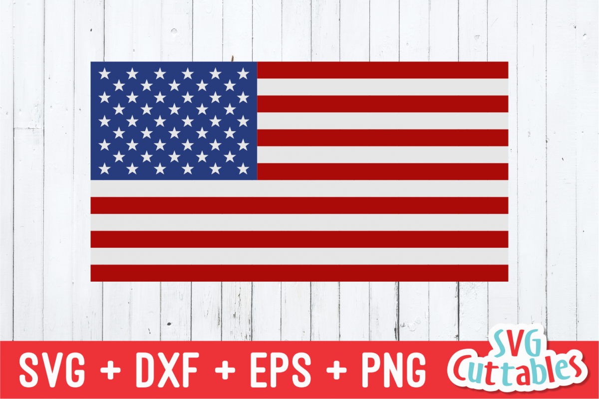 American Flag | Fourth of July | SVG Cut File