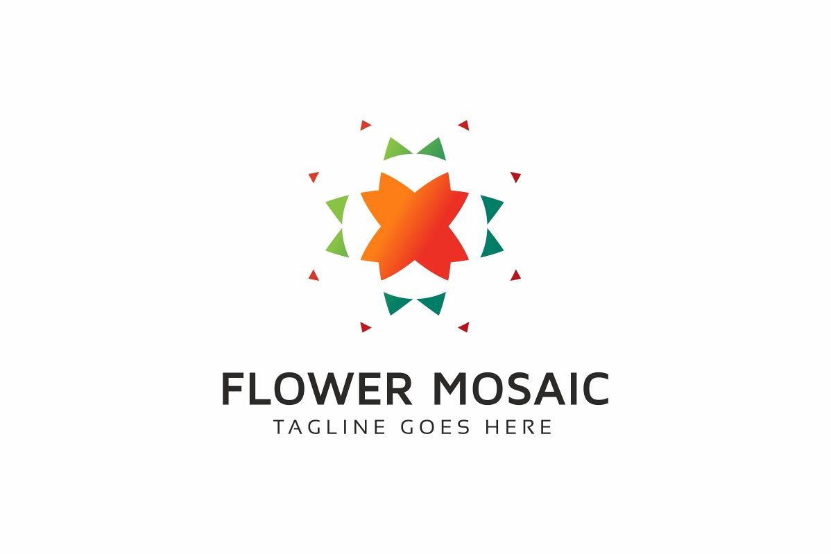 Tech Flower Logo example image 1