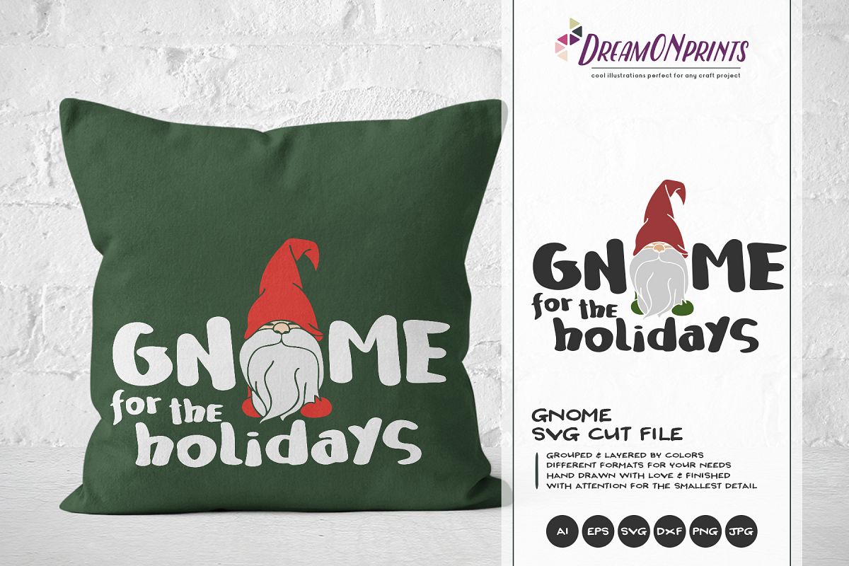 Download Gnome for the Holidays | Christmas Gnomes SVG