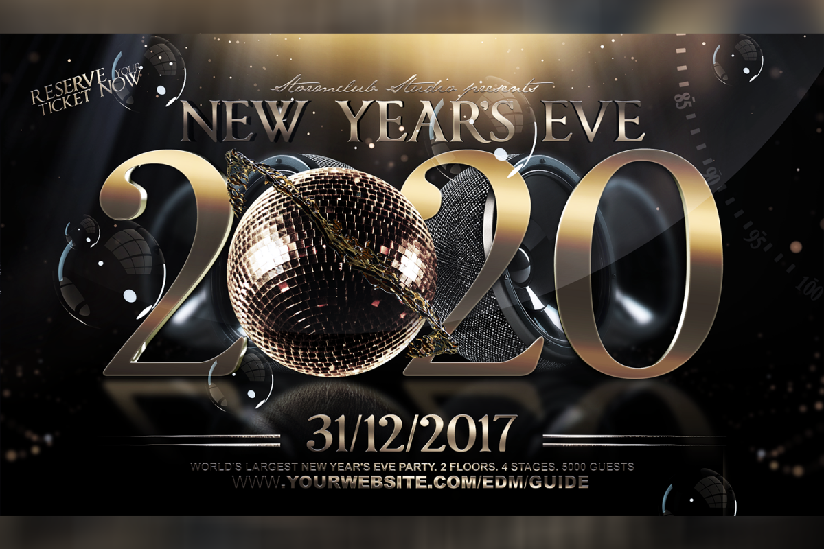 NYE Flyer example image 1
