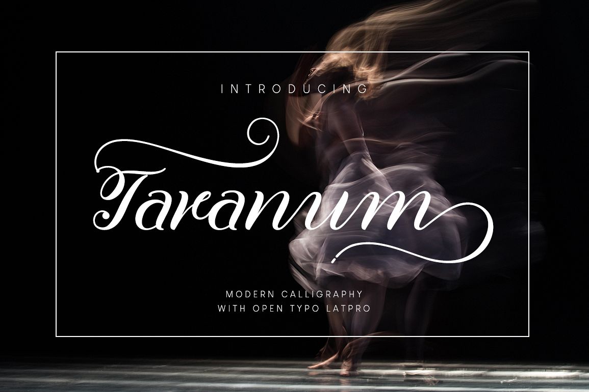 Taranum font example image 1