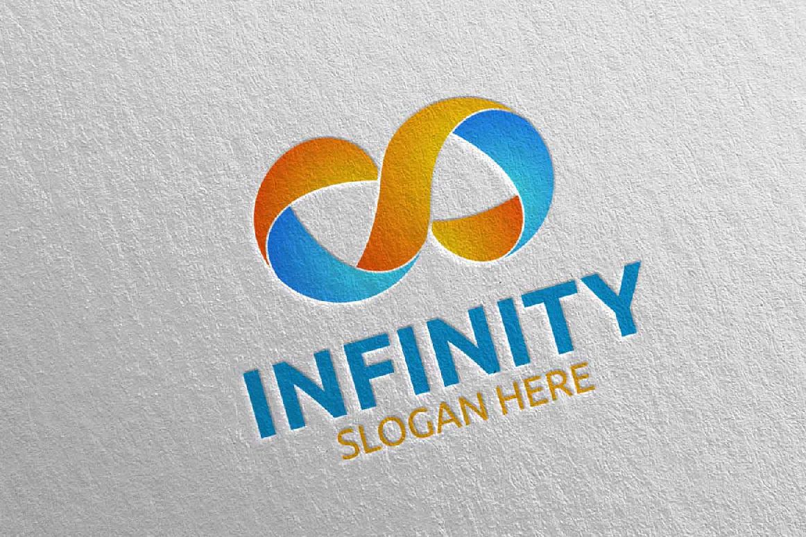Infinity loop logo Design 20 example image 1