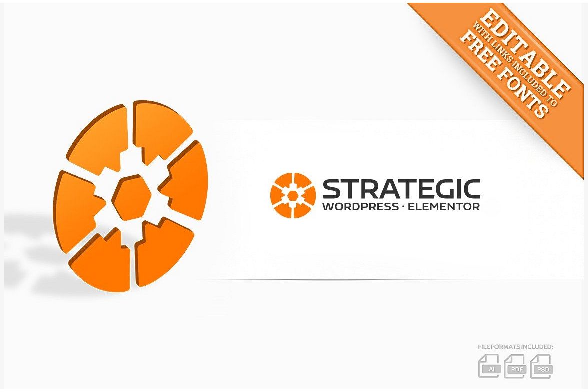 Strategic Gear logo design & business cards & video intro example image 1