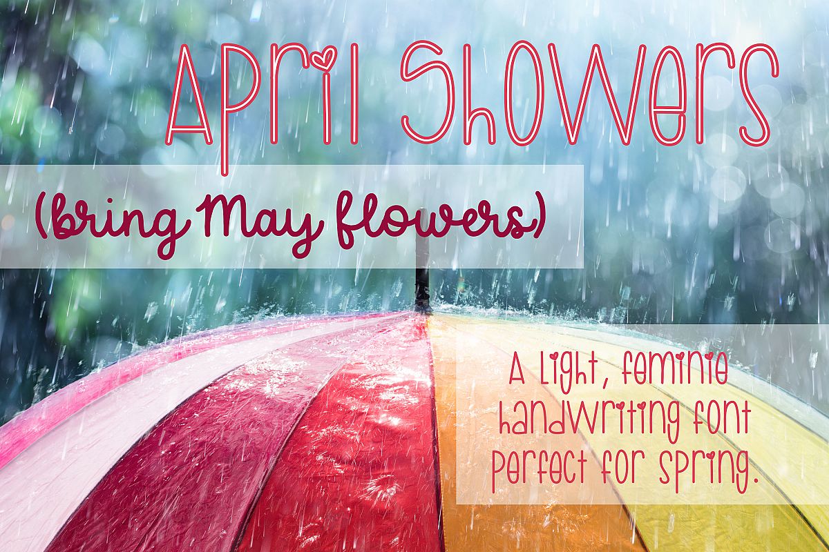 April Showers example image 1