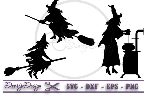 Download Witches Halloween SVG (82384) | SVGs | Design Bundles