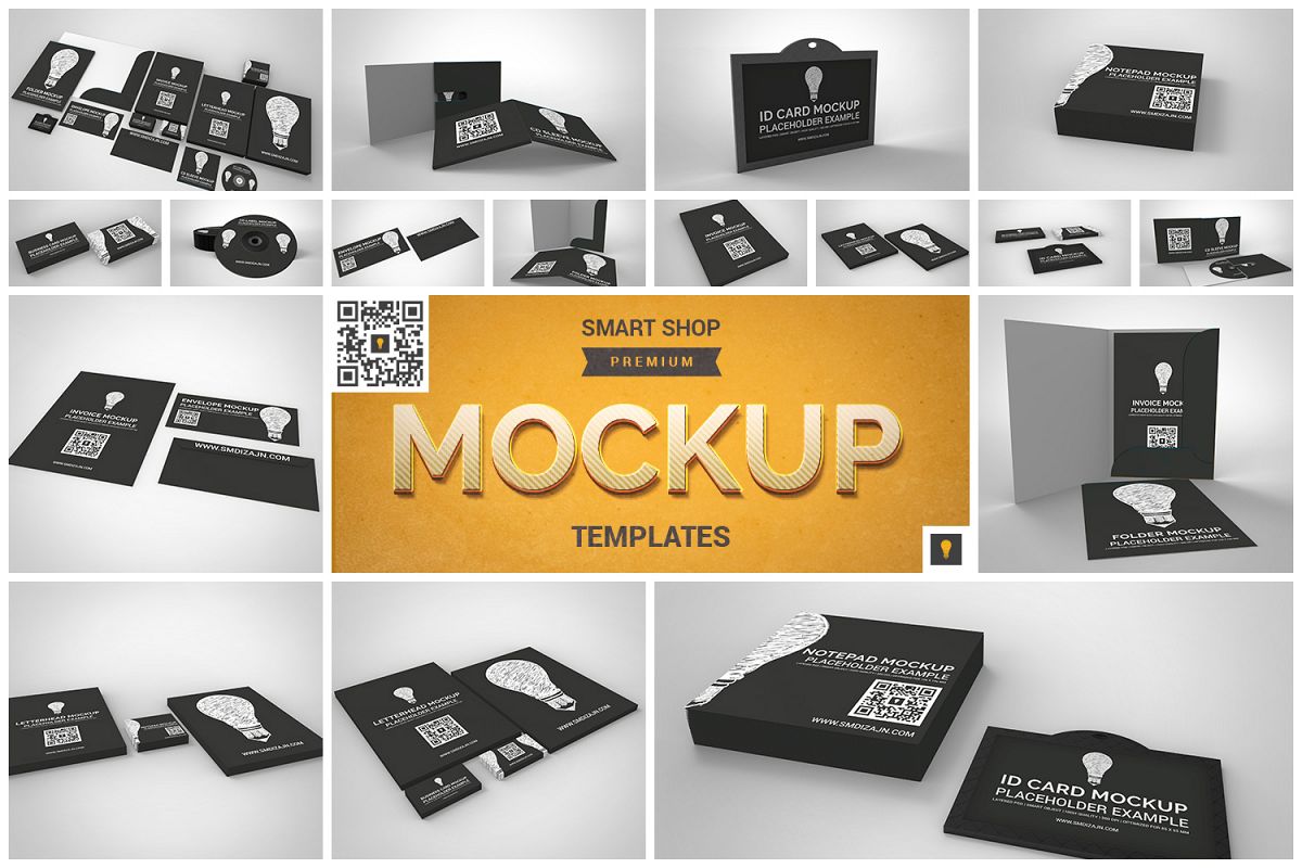 Branding Stationary Mockup Set example image 1