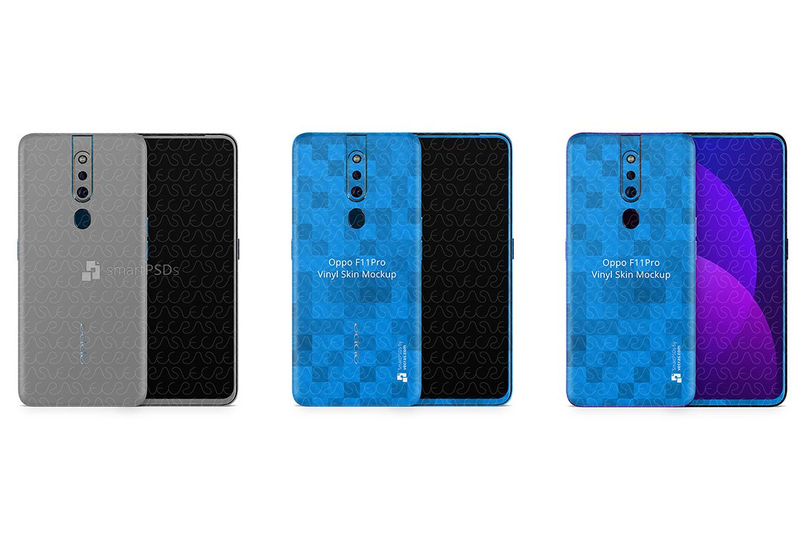 Oppo F11 Pro Vinyl Skin Design Mockup 2019 example image 1