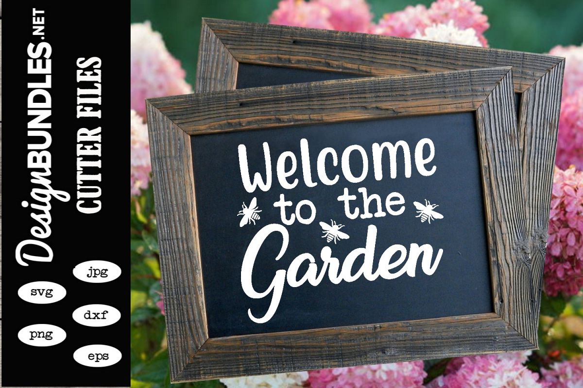 Welcome To The Garden SVG example image 1