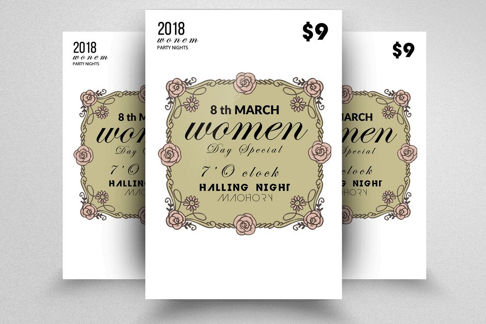 Womens Day Flyer example image 1