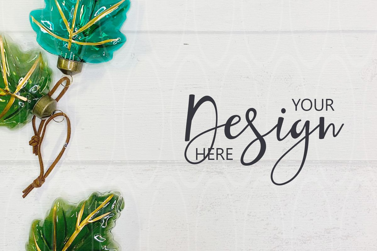 Flat lay Styled Stock Photography Blank White wooden example image 1