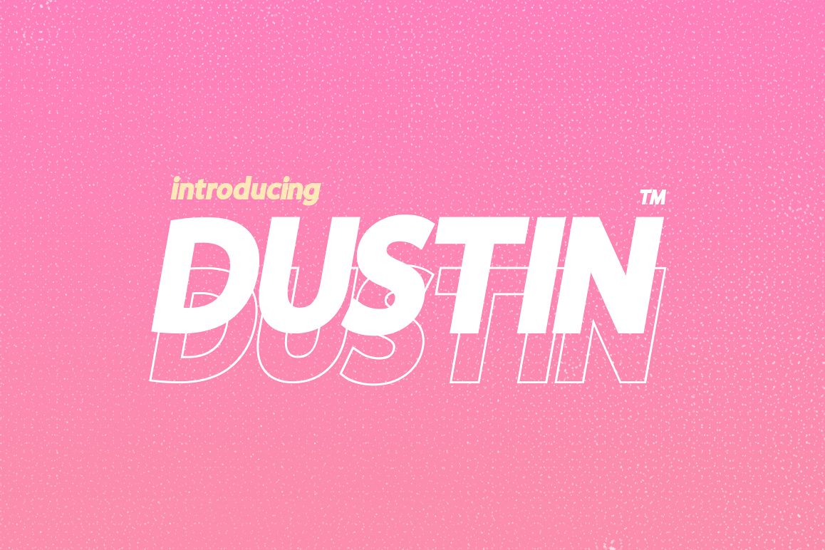Dustin Font Family example image 1