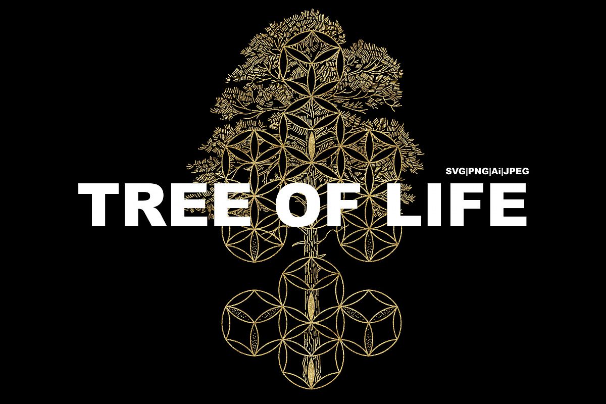 Tree of Life. SVG|PNG|Ai|JPEG example image 1