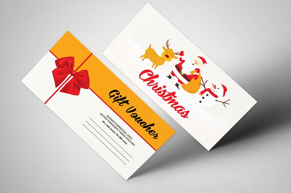 Christmas Celebration Gift Voucher example image 1
