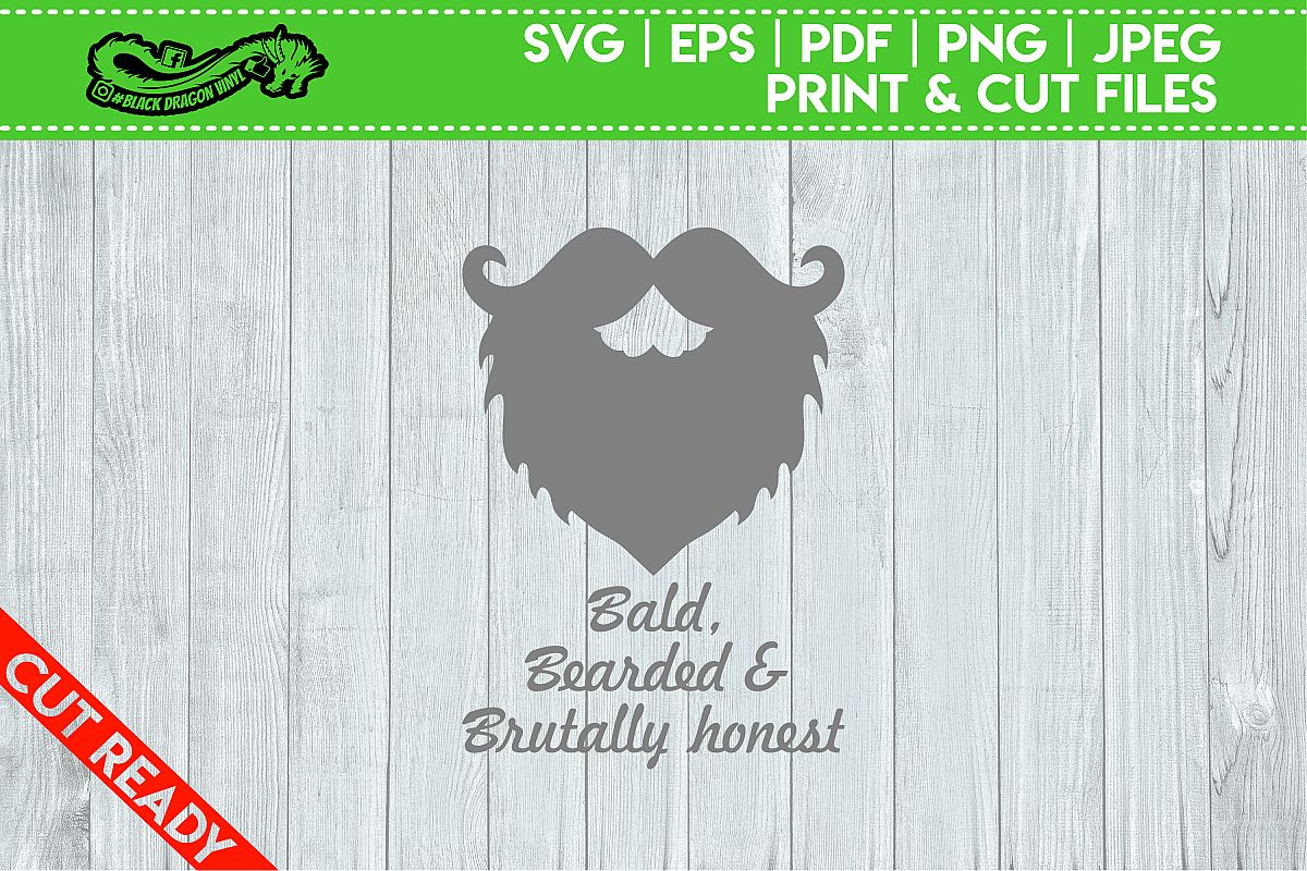 Bald Bearded and Brutally Honest example image 1