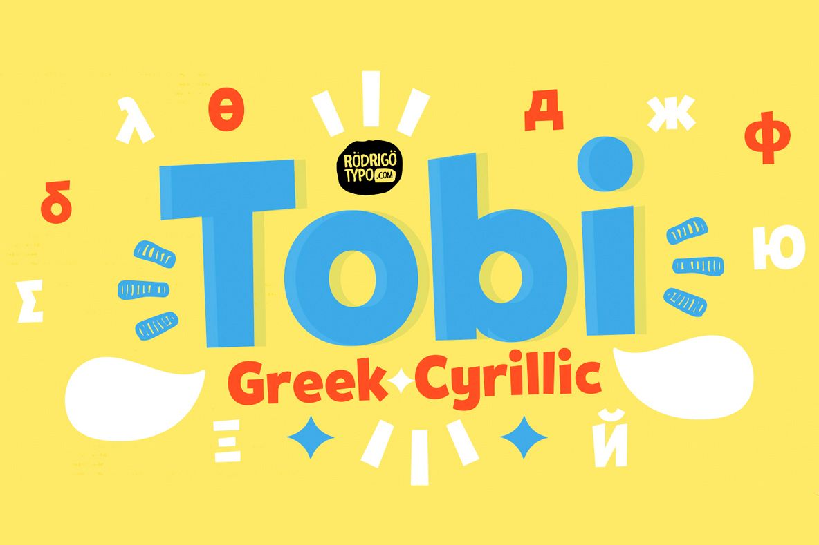 Tobi Greek Cyrillic example image 1