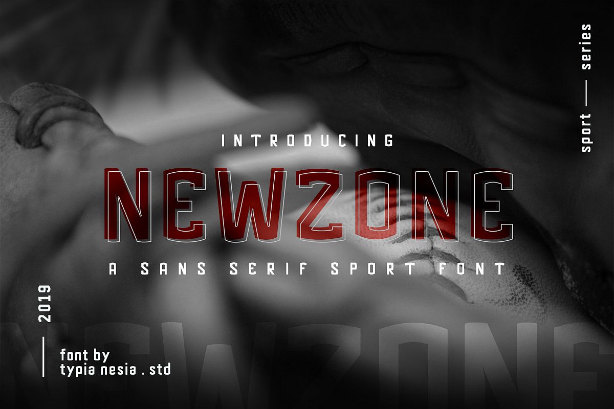 Newzone - Sport Sans Font example image 1
