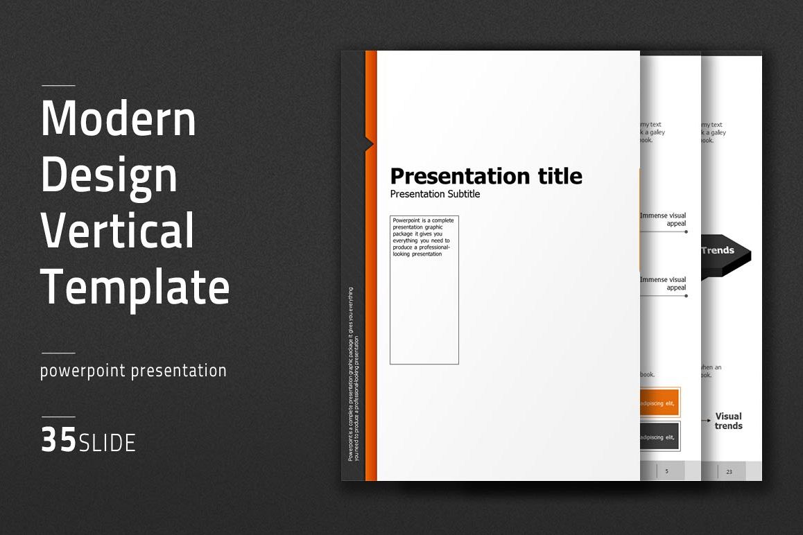 Modern Design Template Vertical example image 1